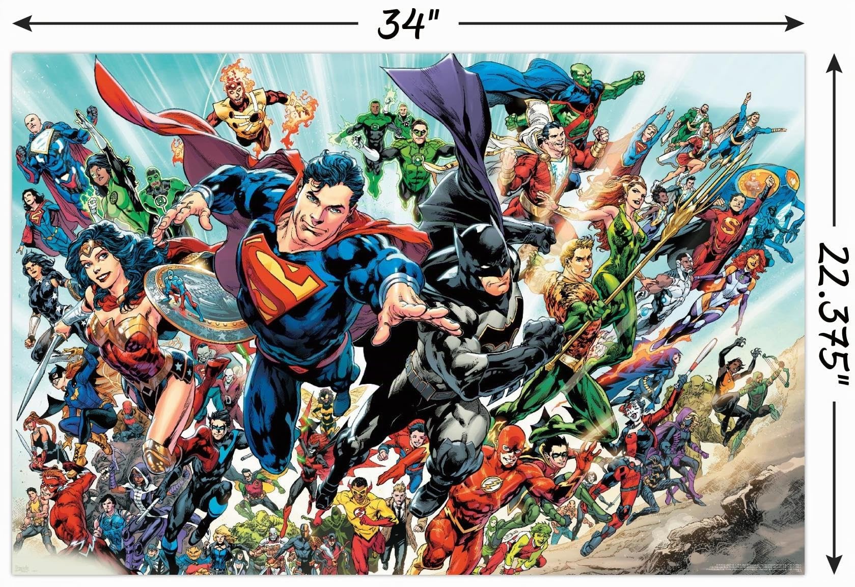 Amazon.com: Trends International DC Comics-Justice League - Póster